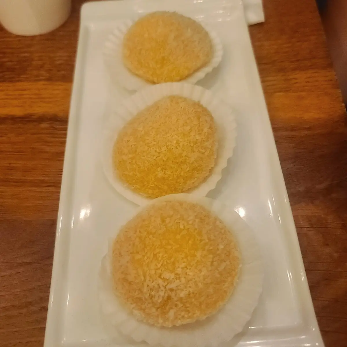 Mango Mochi 3pcs S4芒果糯米糍 3块